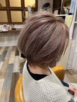 アンプヘアー 西京極店(unpeu hair) ピンクベージュ