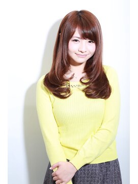 アディクト 東陽町西口(addict) ふんわりレイヤー＿ロング＿ナチュラルブラウン［東陽町]