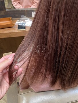 シュリット(schritt) アプリコットピンクベージュ  Luna