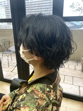 クリスタルマジック 本店(CRYSTAL MAGIC) マッシュウルフ×ゆるパーマ