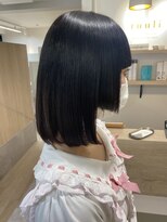 トゥーリ 春日店(tuuli) 大人かわいい前髪◆マチルダボブ◆ピンクベージュ◆髪質改善◆
