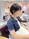 *滝田*赤み無しアッシュグレージュ小顔似合わせショートカット