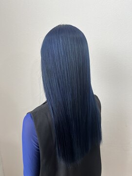 タイドヘアー(tide hair) ネイビーカラー