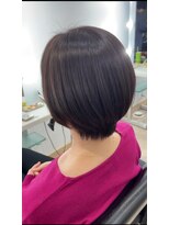 クーペ 熊本店(COUPE)&nbsp;ショートボブ　質感調整　カラー