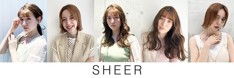 シアエミュー 新越谷店(SHEER emu)のサロンヘッダー