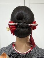 サクシード&nbsp;卒業式 振袖ヘアー