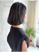ブリーチなしハイライトなしの脱白髪染めカラー