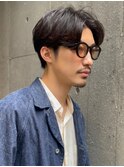【大人の抜け感ニュアンスセンターパート】