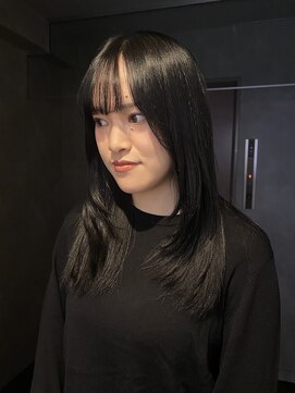 ヨーク(YOKE) 【YOKE】ブルーブラック/ダークグレー/レイヤー/レイヤーロング