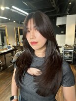 シェノン 心斎橋(CHAINON)&nbsp;ワンホンヘア/レイヤーカット/韓国ヘア/髪質改善