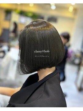 コート 表参道(Cote) Cote 美髪/オリーブベージュボブ/大人ボブ/レイヤーボブ