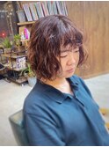 【山本智文】ボブパーマ