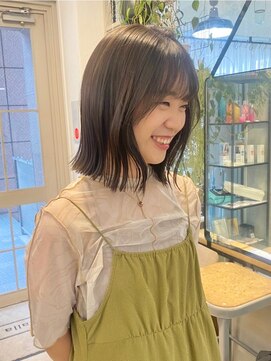 ロマリア 渋谷 渋谷宮益坂(Lomalia) 【Lomalia渋谷】似合わせカットメルティカラーミディアムボブ