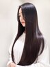 ご新規様限定【艶髪】美髪補正カラー＋カット￥9500〈新宿駅/新宿〉