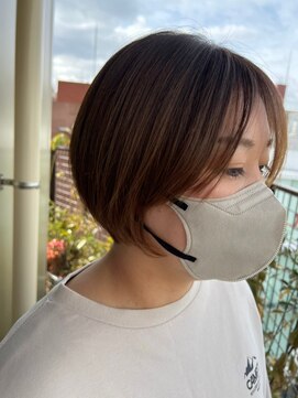 ジーナ 船橋(Zina) 髪質改善＊マチルダボブアッシュカラー＊美髪【Zina船橋】