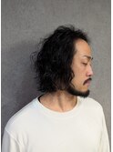 メンズパーマツイストパーマフェードカットスパイキーショート