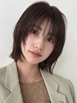 スミス 上野(smith) ボブウルフ/髪質改善/イルミナカラー