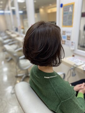 ユニティ 戸塚店 ツヤ髪ボブ【戸塚/白髪染め/髪質改善/カラー/ボブ】