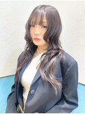 ミニウルフレイヤーカット顔周り前髪韓国ミディアムロング/立川