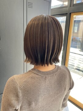 ギフト(Gift. hair&spa) 【Gift.hair&spa】パツっと外はねボブ