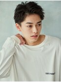 *スパイキーショート/メンズカット/短髪/水戸/パーマ/学割*