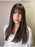 透明感×重めレイヤー