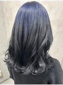 アプリコットオレンジくびれヘアハイライトカラー熊本