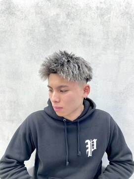 ルースト 西院店(ROOST) ツイストパーマ×ホワイトフルメッシュ