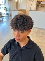 サロン(SALON)&nbsp;【メンズ必見】イマドキ　ショートツイストスパイラルパーマ