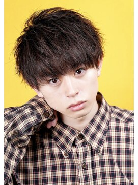 オーシャントーキョーオーバー 渋谷(OCEAN TOKYO OVER) メンズ波巻きツイスパニュアンススパイラルスパイキーショート