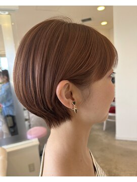 ラシェンテ みのおキューズモール(La Sente) 10代20代30代40代オススメスタイル小顔マニッシュショートボブ