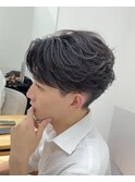 【Zina】メンズ/韓国/センターパート/縮毛矯正/福岡/天神/大名
