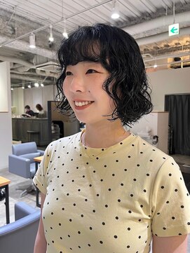 カフ(CAF) CAF FUKO ボブパーマ/くるくる/スパイラル/大阪心斎橋