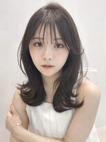 アグノス 青山(Agnos)&nbsp;フェイスフレーミングシースルーバングモテ髪デジタルパーマ
