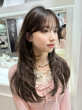 ベル 新宿店(Vel) 秋冬乾燥パヤ毛対策/美髪縮毛矯正/髪質改善/オリーブグレージュ