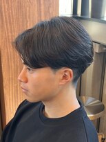 エリマバイフィフス 調布(elima by fifth)&nbsp;調布センターパートニュアンスパーマフェザーパーマ刈り上げ