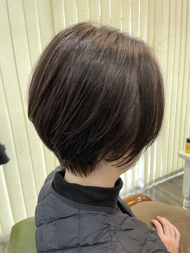 ルッカランス 経堂店(Lucca Lance) お手入れ簡単なショートボブ