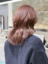 ザザ ZA/ZA 目白 ピンクブラウン/ピンクブラウンベージュ/柔らかいブラウンカラー