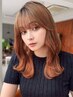 New！【オイルグロスカラー】イノアカラー+カット　￥11900