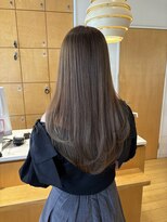 オーガニックエコ 川越(organic+eco)&nbsp;20代30代春ロングヘア/イルミナカラーベージュ/髪質改善