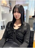 ◯暗髪でも重たくならないレイヤーカット