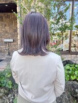 美容室 ルチア ハワイ(Luccica HAWAII)&nbsp;ミディアム×ラベンダー