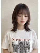オルク 札幌大通(Orque)&nbsp;大人可愛い外ハネミディアム/ピンクグレージュ/20代30代40代