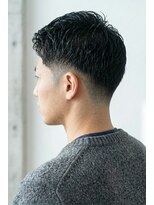 エクラート メン 仙台(ECLART men.)&nbsp;仙台　30代　濡れパン　フェードカット　アイロンパーマ