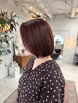ヘアー アイス カンナ(HAIR ICI Canna)&nbsp;大人女子におすすめ/ミニボブ/束感カット/お手入れ簡単