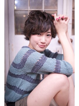 マイティ バイ エイチ(mighty by H) mightyクラウドマッシュ×フェザーショート