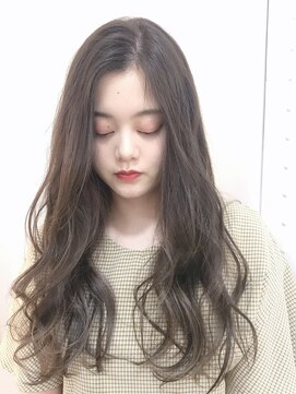 グロウ バイ フェイス(GLOW by face) face池袋【eriko】シアーベージュ★ウェーブロング♪