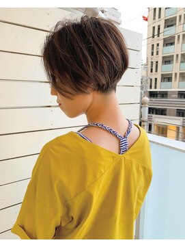 エフィールリアモ(afeel riamo) 前下がり刈り上げショート！