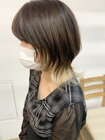 キューズ クラブ(cuz KLUB)&nbsp;【cuzKLUB】ウルフレイヤー×インナーカラー【池袋】