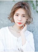 アッシュベージュ　グラデーションカラー